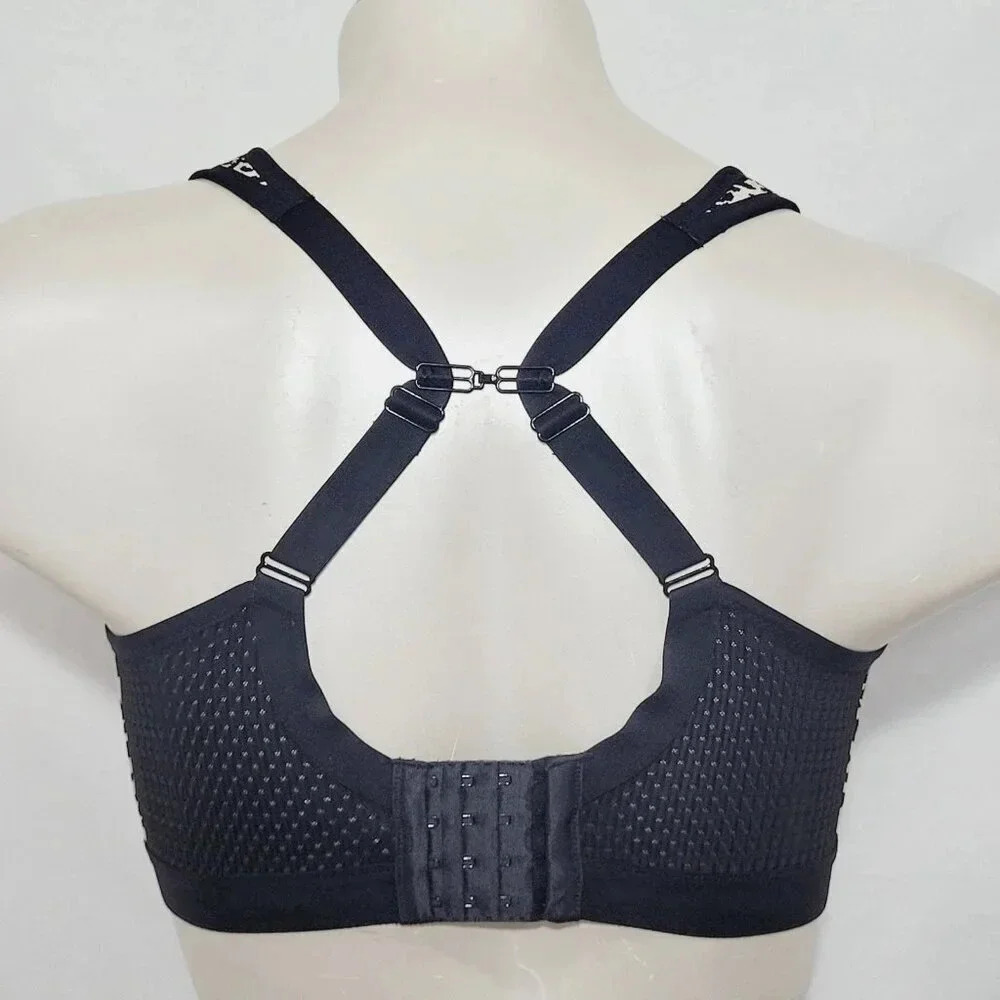 32H Felina 215152 Unity Unlined Wire Free Sports Bra Leopard Print NWT‎ - Picture 5 of 8